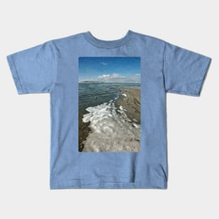 Shore of Great Salt Lake Kids T-Shirt